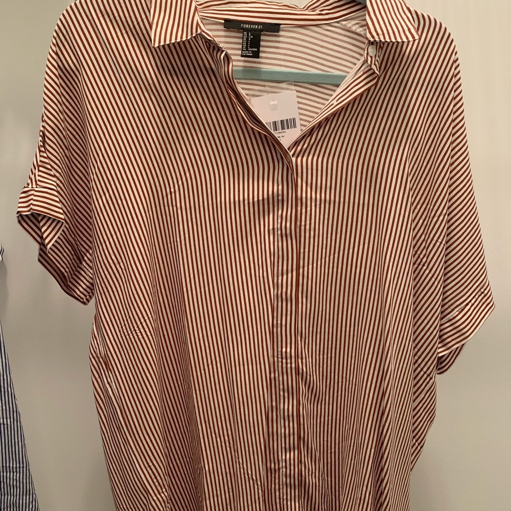 Forever 21 Stripped Blouse!